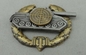 3D Zinc Alloy Personalized Award Badges 3 Piece Combined 2.5mm