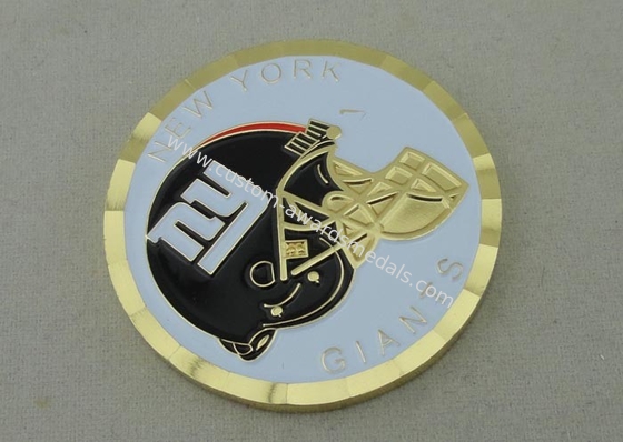 Round Personalized Coins , Custom Metal Coins Flat Or Double Back