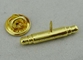 3D Gold Plating Soft Enamel Pin 1 Inch , Decorative Pins 2.0 mm Thickness