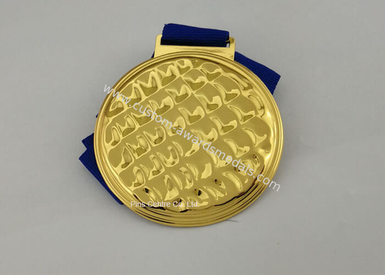 Waterproof Die Cast Medals , Sport Dancing / Cycling Medals With Enamel