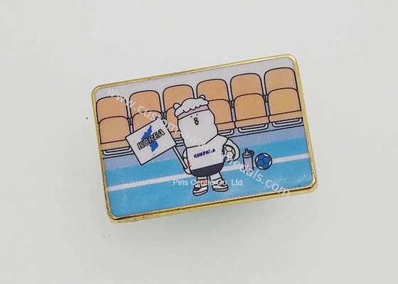 Customized Die Casting Lapel Pin Badges , Soft Enamel Pins For Sports