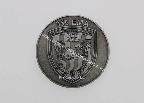 OEM Military Challenge Coins , Hard Enamel Business Promotional Commemorative Coins