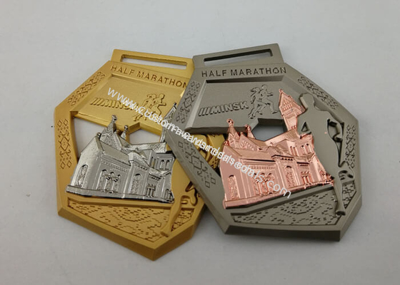 Royal Agricultural Awards Custom Event Medals 3D Antique  Plating