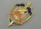 Belarus Souvenir Badges by Zinc Alloy Die Casting , Synthetic Enamel and Gold Plating