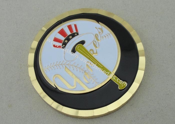 New York Yankees Personalized Coins With Brass Die Struck And 2.0 Inch