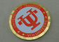 Gold Plating University of Tennesee Personalized Coins by Brass Material 2.0 Inch
