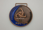 Personalised  Die Cast Medals For School Swimming Antique Plating