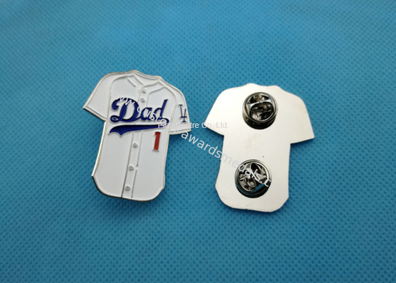 Cute Custom Soft Enamel Pin With Iron , Football T - Shirt Badge Pins