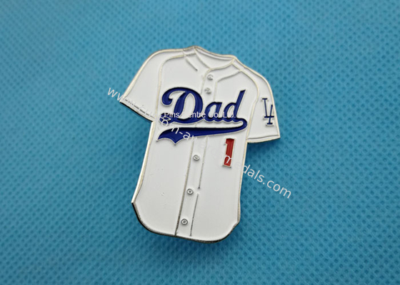 Cute Custom Soft Enamel Pin With Iron , Football T - Shirt Badge Pins