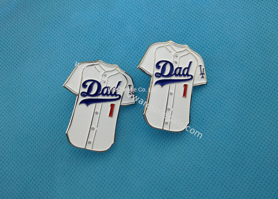 Cute Custom Soft Enamel Pin With Iron , Football T - Shirt Badge Pins