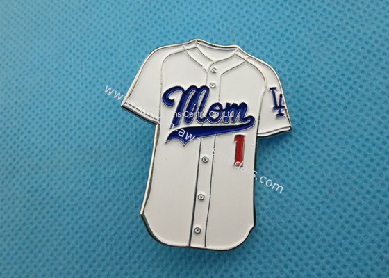 Business Promotion Iron Mom Soft Enamel Pin / Personalised Metal Pin Badges