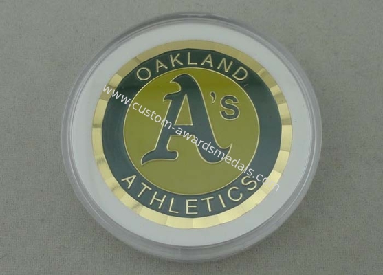 2.5 Inch Personalized Coin By Brass Stamped With Diamond Cut Edge