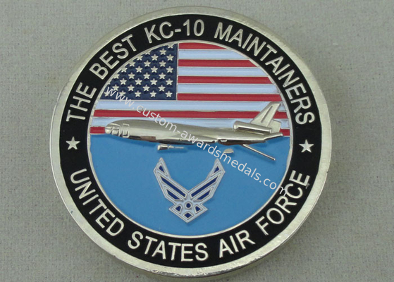 Aircraft Maintenance SQ Personalized Coins By Zinc Alloy Die Casting