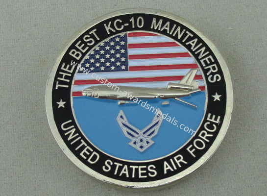 Aircraft Maintenance SQ Personalized Coins By Zinc Alloy Die Casting