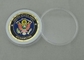 2.0 Inch Die Struck Personalized Coins With Brass Material And PVC Bag Packing