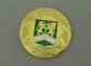 Russia Souvenir Badges By Zinc Alloy Die Casting Imitation Hard Enamel Gold Plating