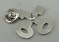 Die Casting 1.0 inch Soft Enamel Pin Zinc Alloy Material Nickel Plating