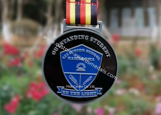 Soft Enamel School 70mm Metal Math Medals Awards