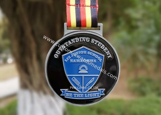 Soft Enamel School 70mm Metal Math Medals Awards