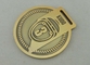 2014 Kudo Die Cast Medals With Zinc Alloy / Antique Gold Plating 65 mm