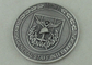 Zinc Alloy Personalized Coins For Turkish General Staff Intel Division With Antique Silver Plating