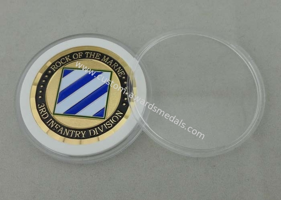 3rd Infantry Division Personalized Coins By Brass Die Struck For Memorial