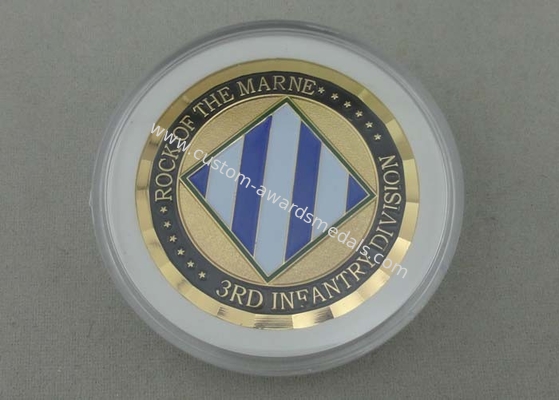 3rd Infantry Division Personalized Coins By Brass Die Struck For Memorial