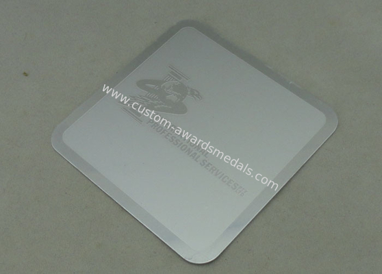 International Professional Services Custom Made Badges  Brass Photo Etched