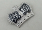 Crown Soft Enamel Pin Zinc Alloy Material And Nickel Plating Butterfly clutch