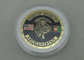 USA Army Personalized Coins , Brass Die Stamped For Sons Of Anarchy With Box Packing And Gold Plating