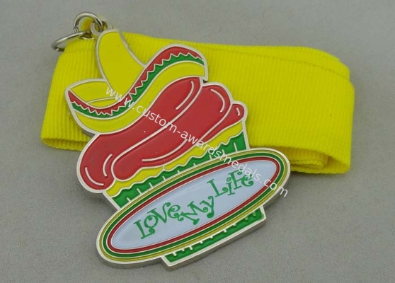 Love My Life Soft Enamel Medal 50.8 mm with Awards Cup Cake