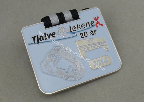 2014 Tjalve Lekene Running Medal With Zinc Alloy 2.5''  3.00 mm