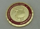 USA Marine Corps Personalized Coins, 2.0 Inch Soft Enamel And Brass For SEMPER FIDELIS