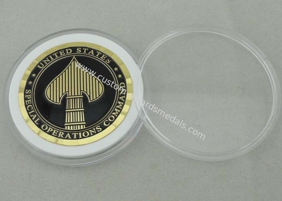 USA Special Operations Command Personalized Soft Enamel Coin