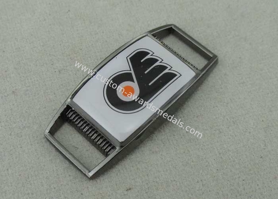 Shoe Enamel Lapel Pin With Zinc Alloy , Black Nickel Plating 1.25 Inch