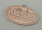 Athletic International Schools Die Cast Medals , Antique Copper Plating 3.5 Inch Medal
