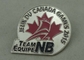 JEUX DU Canada Games Soft Enamel Lapel Pin With Brass / Nickel Plating