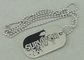 Zinc Alloy Survivor Personalised Dog Tags Soft Enamel Long Ball Chain And Nickel Plating