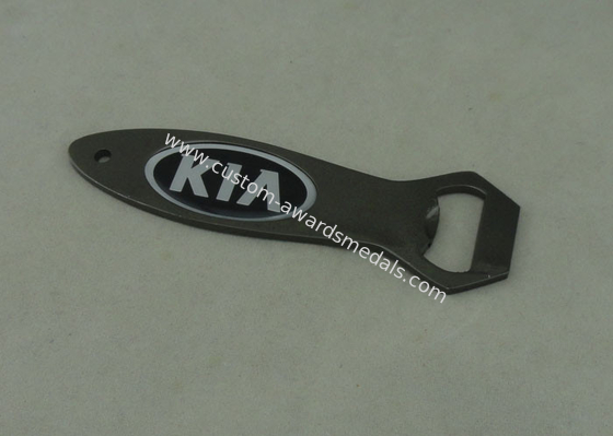 Bottle Opener Souvenir Badges , Zinc Alloy Die Casting  And KIA Car Badge