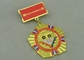Zinc Alloy Military Custom Awards Medals 3D Die Casting With Soft Enamel
