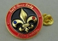 Swarovski Soft Enamel Pin , 3D Zinc Alloy Rhinestone Pin Badge